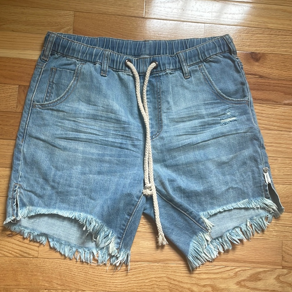 One Teaspoon Hustler Shabbies Boyfriend Shorts
